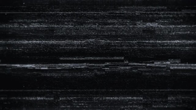 Intense digital glitch effect for tech projects or abstract art video backgrounds