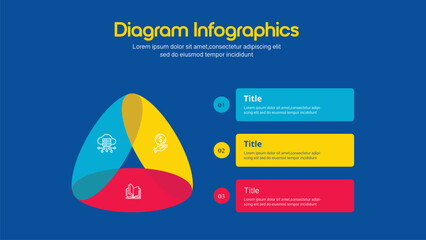 modern business infographics options banner