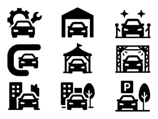 Car Tuning Icons