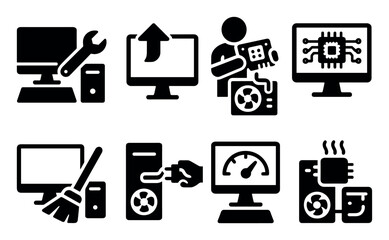 Computer Upgrade Icons
