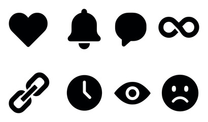 Social Media Icons Grid