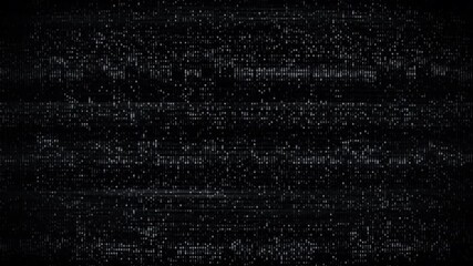 Dynamic static noise background for digital glitch effects and overlay textures in video projects - Powered by Adobe