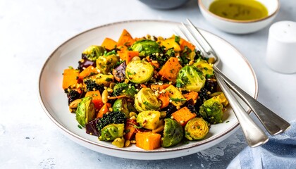 Colorful roasted vegetable medley (1)