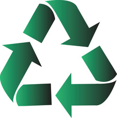 simple Recycle Logo Rotating