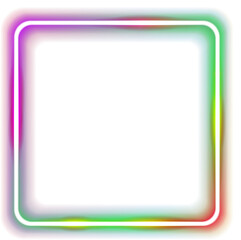 Iridescent Glowing Frame