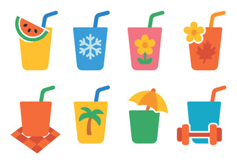 Seasonal Thirst Icons