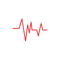 Pulse line illustration