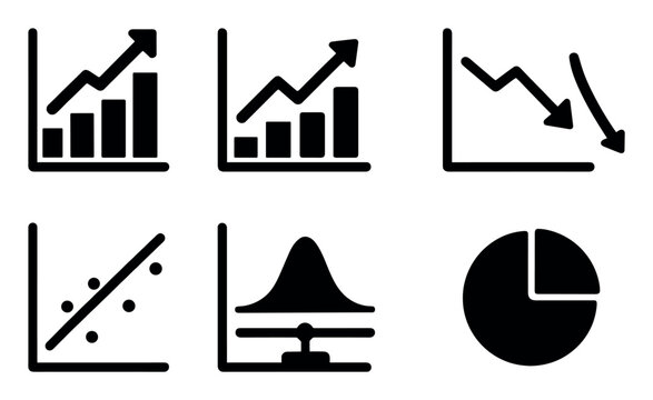Graph Icon Set