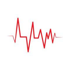 Pulse line illustration