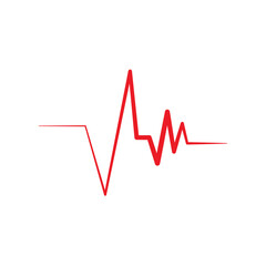 Pulse line illustration