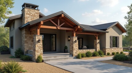 a_rural_home_in_a_modern_rustic_style