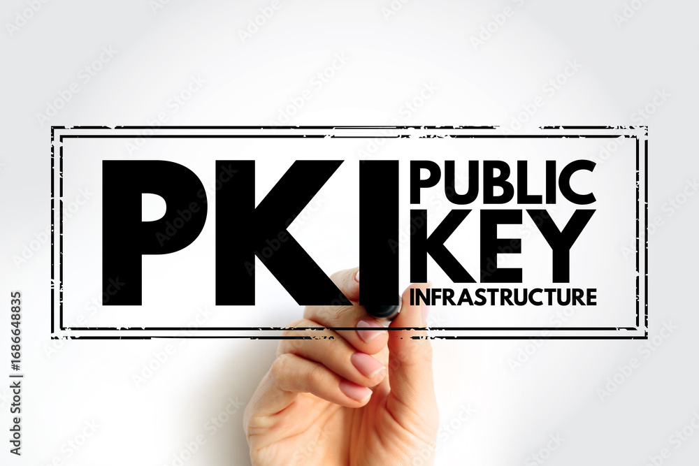 Poster pki - public key infrastructure is a set of roles, policies, hardware, software and procedures neede