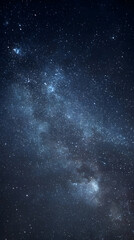 Fototapeta premium Celestial Nightscape: Milky Way Galaxy Photography