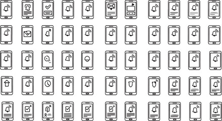 Collection of vintage retro numbers in square frames with grungy textured background abstract design vector