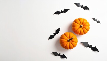 Sinister scene with a glowing pumpkin surrounded by smoke and candles