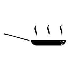Cooking glyph icon. Boiling time, Frying pan and Kitchen utensils. Fork, spoon and knife glyph icon. Recipe book, chef hat and cutting board. Cooking book, frying time, hot pan. glyph. kitchen glyph i