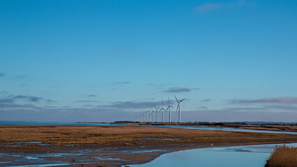 Wind Turbines at the Inlet