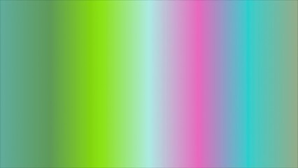 Abstract Gradient Blend of Green, Pink, and Blue Hues in Vertical Stripes Pattern