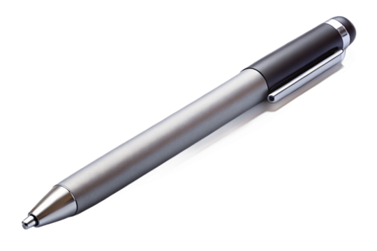 Modern smart pen isolated object clean design for digital notes and creative projects transparent background