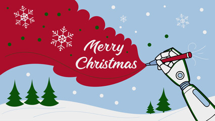 christmas greeting card