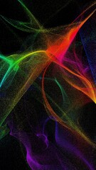 Colorful Abstract Wave Patterns