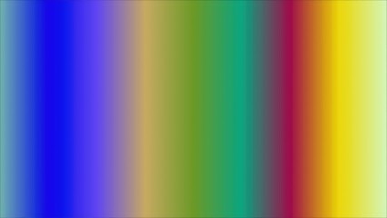Vertical Gradient Background of Blue, Green, Red and Yellow Pastel Colors Stripes