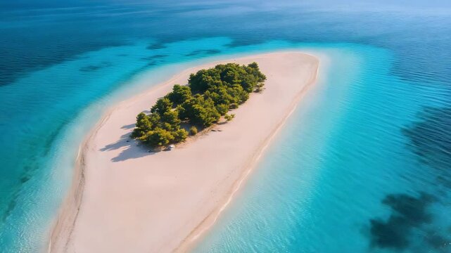The tranquil beach of Jale, one of the most unspoiled and pristine beaches along Albania's southern coastline