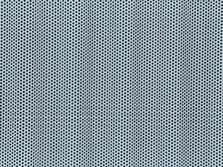 Perforated metal sheet with circular pattern