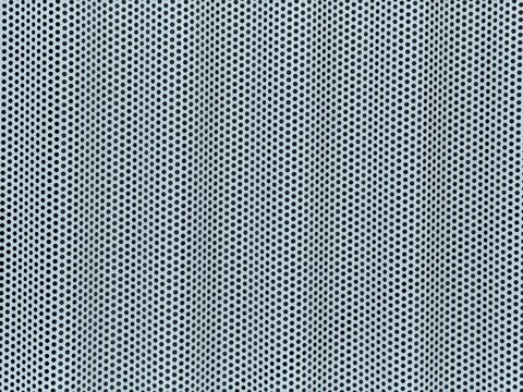 Perforated metal sheet with circular pattern - Powered by Adobe