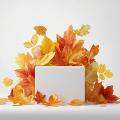 Autumn Leaves Product Pedestal