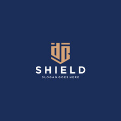 Fototapeta premium DB Shield Logo Design Inspiration