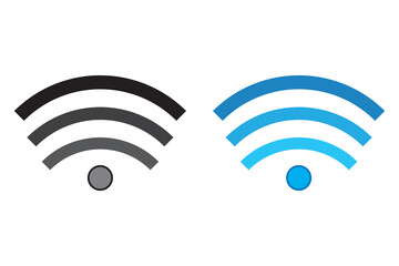 Free wifi zone icon set. Wireless sign design template, Network signs, Wireless connection icon. free wifi design,