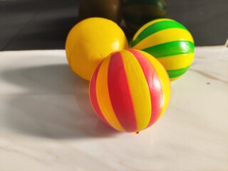 Colorful ball, children's toy 