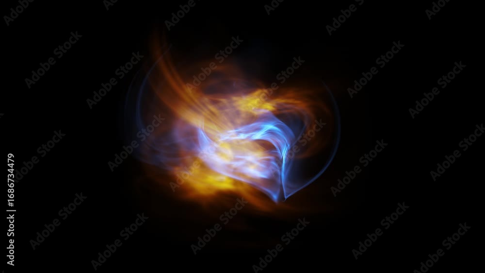 Poster cosmic energy orb – vfx seamless loop