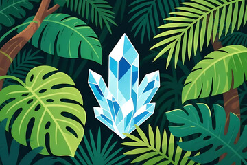 green leaves background