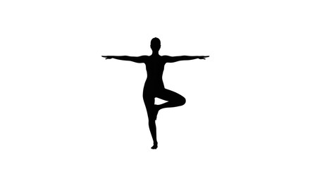 ballet dancer silhouette
