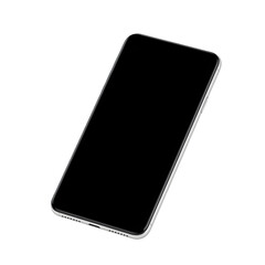 Isolated Smartphone on a Transparent Background Illustration