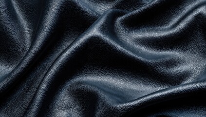 Obraz premium Dark blue leather texture