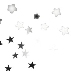 Isolated Stars Over Transparent Background Illustration for Design Elements