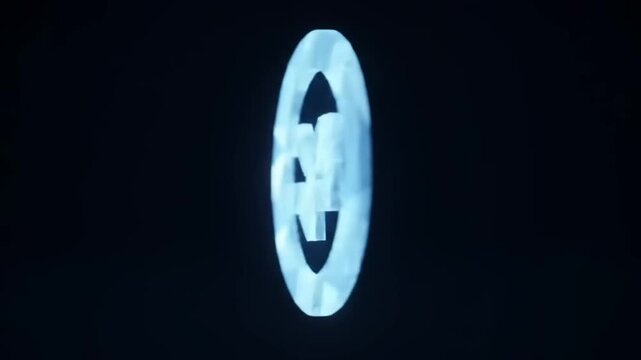Stylized yen symbol design