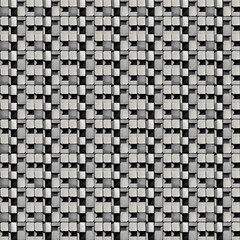 Brutalist Concrete Block Pattern
