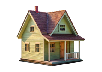 house symbol on for front view design concept isolated on transparent or white background.