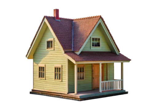 house symbol on for front view design concept isolated on transparent or white background.