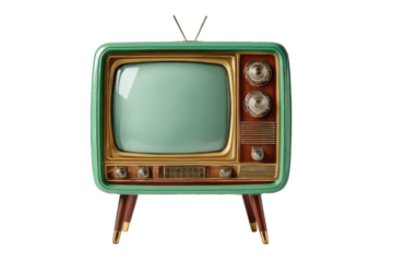 Retro television.  Vintage TV