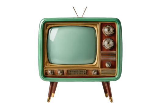 Retro television. Vintage TV