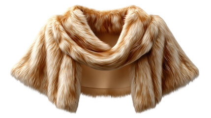 Elegant Fur Shawl: Capturing the allure and luxurious feel of a lavish, cozy faux fur shawl, an embodiment of grace and sophistication. This image is a celebration of style, quality.