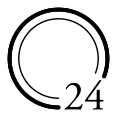 Timers icon set on transparent background. Stopwatch symbol. countdown Timer vector illustration
