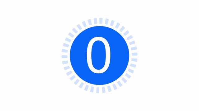 lue Circular Countdown Timer Animation &ndash; Sport Competition Round Clock&rdquo;