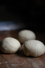 zen stones on black background