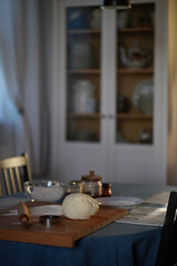 table setting  at home